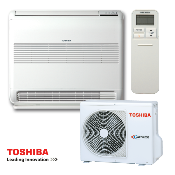 Инверторен климатик Toshiba Bi-flow RAS-B10U2FVG-E1 / RAS-10PAVSG-E – подов тип