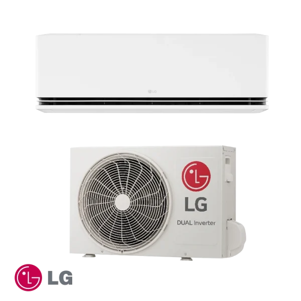 Инверторен климатик LG New Deluxe H09S1D.NS1 + H09S1D.U12